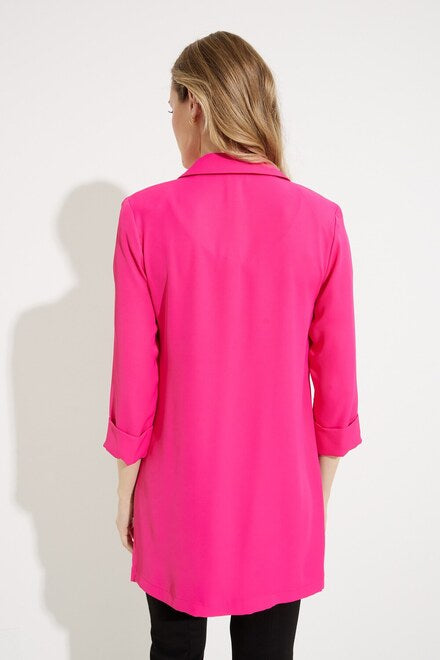 Classic Long Blazer - Pink