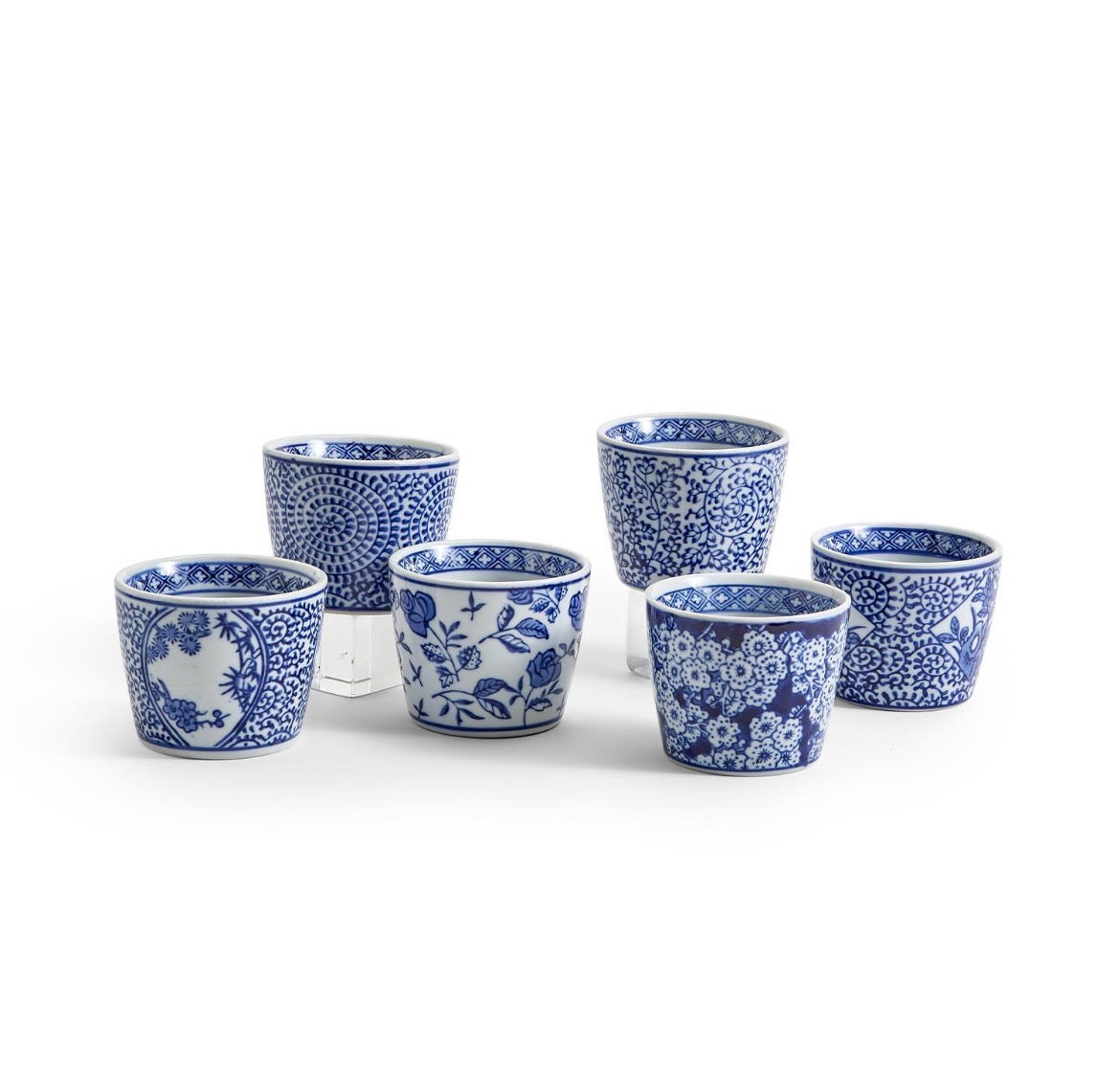 Canton Collection Cachepot - Blue & White