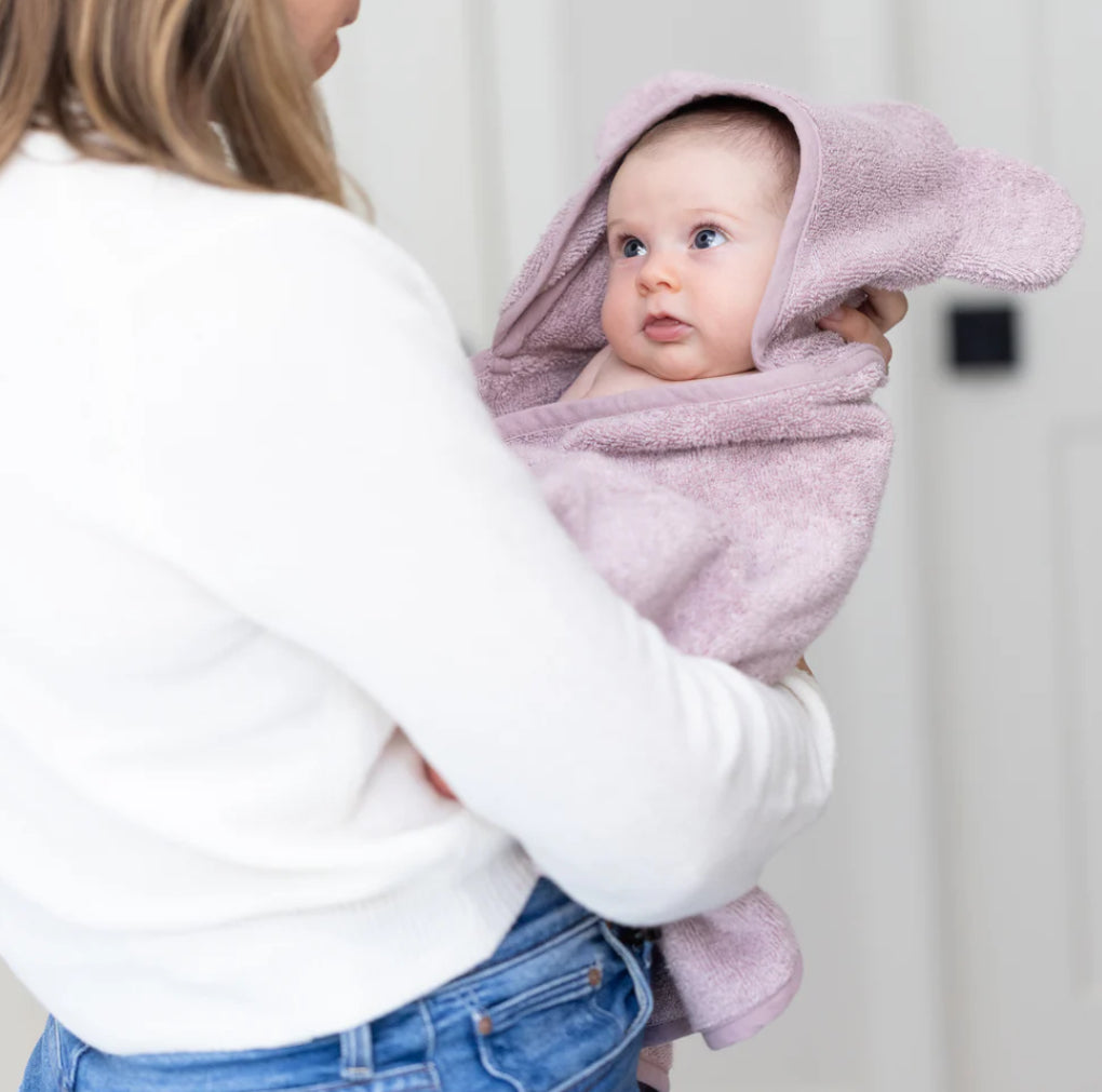 Bella Tunno Hooded Towel & Wash Mitt Set