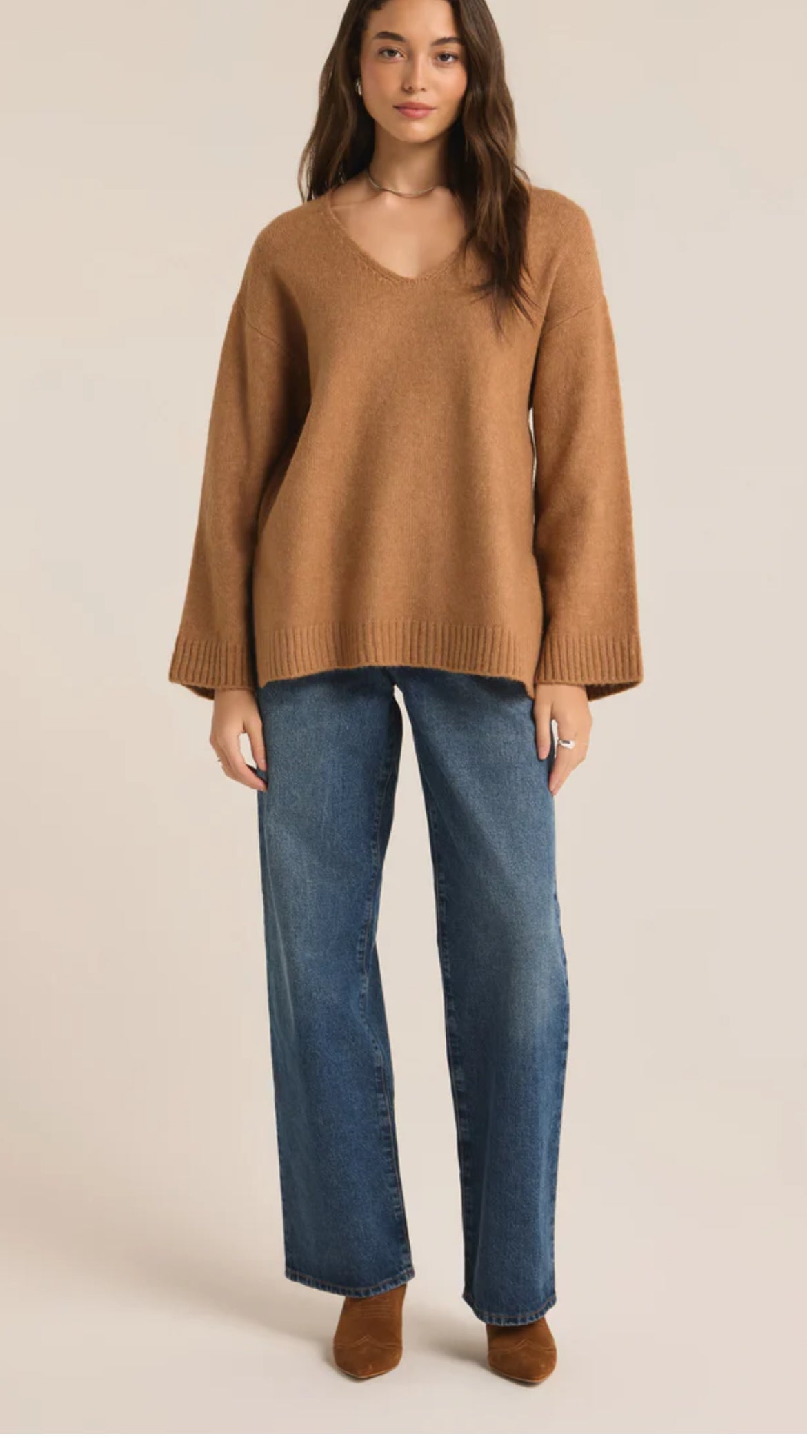 Z Supply Modern Sweater-Burro