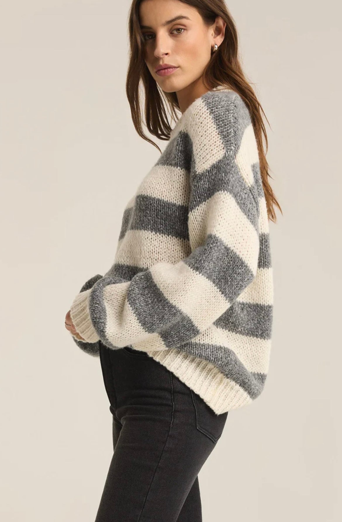Z Supply Anders Stripe Sweater