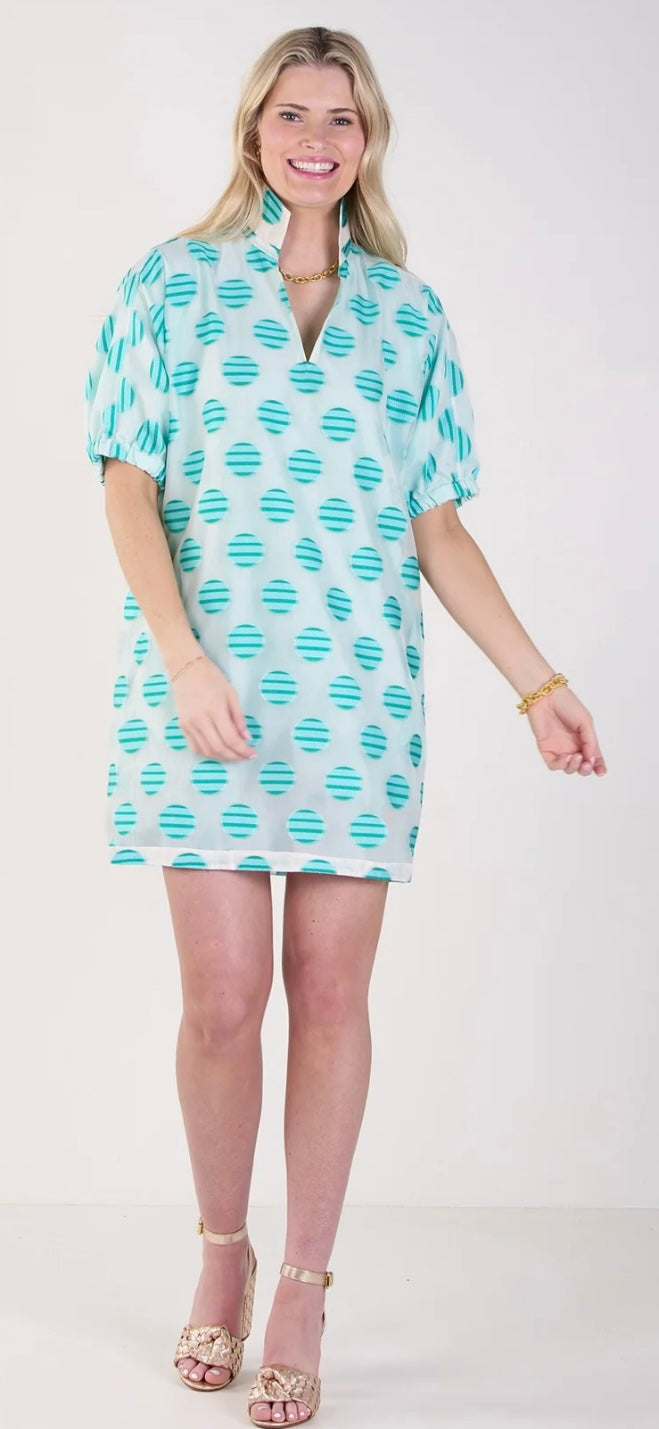 Poppy Dress-Dew Drop Organza