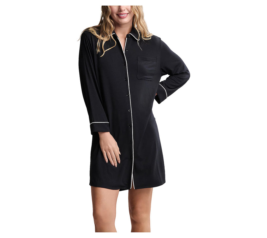 Luxe Milk-Jersey Sleep Shirt