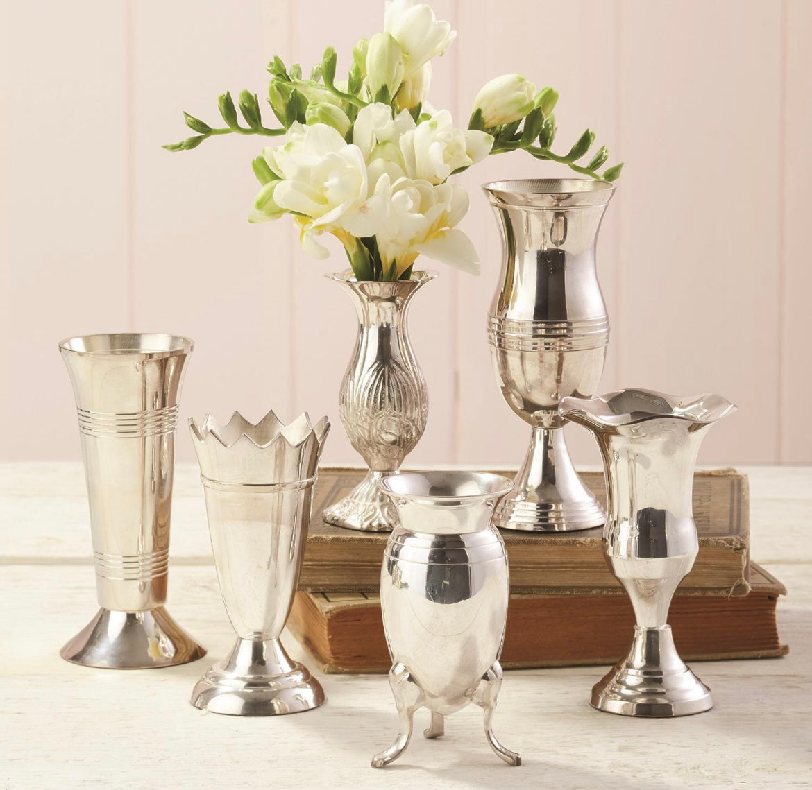 Silver Bud Vase