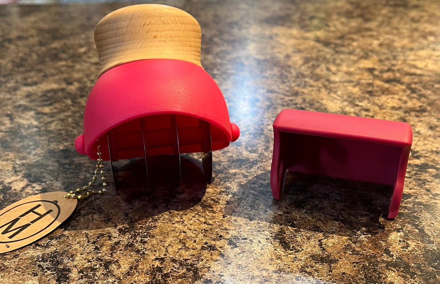 Stainless Steel Plastic Food Chopper with Cover