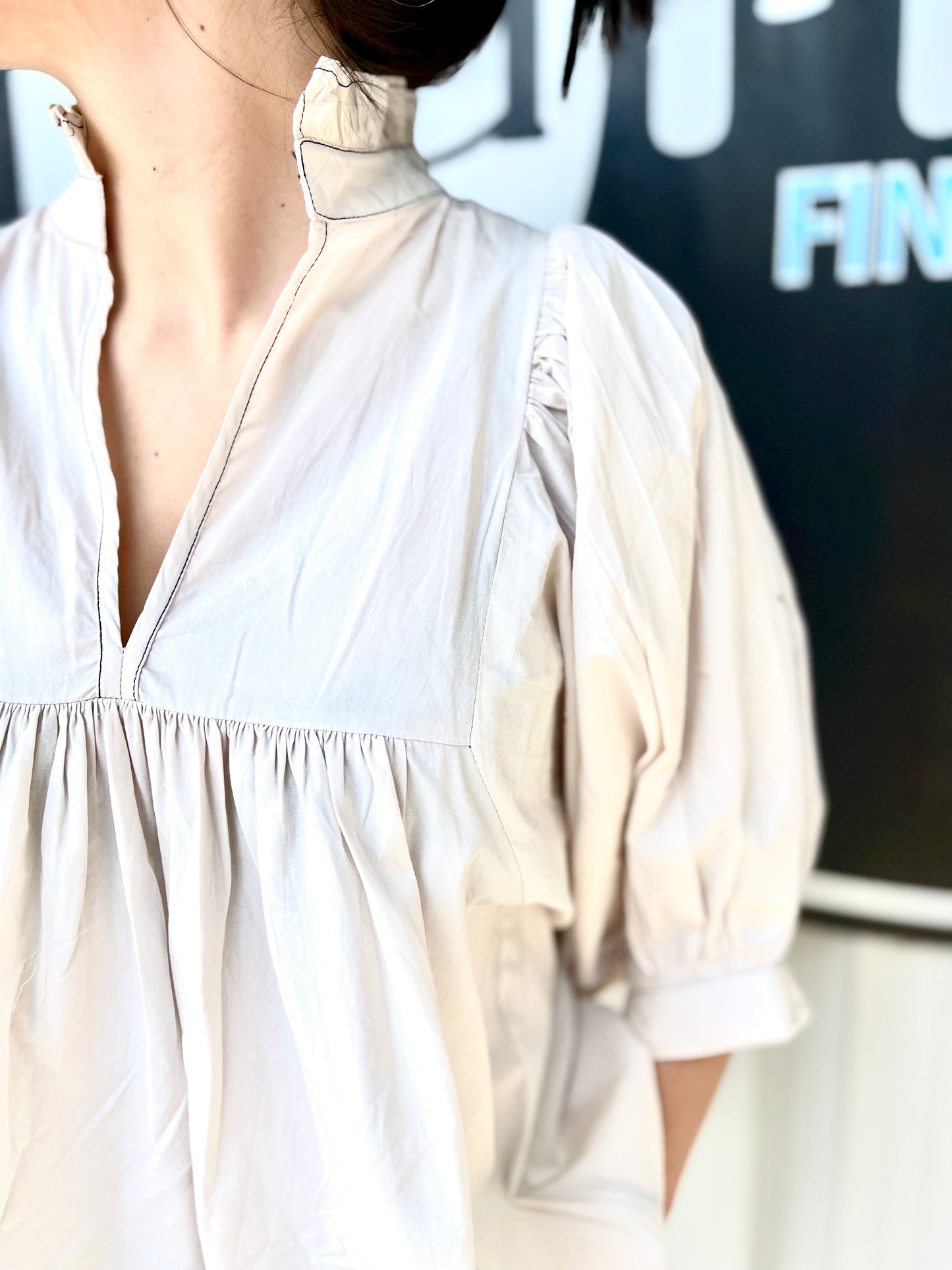 High Neck Top