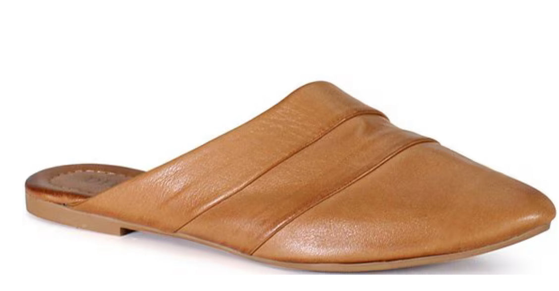 Pierce City Mule-Coconut Leather