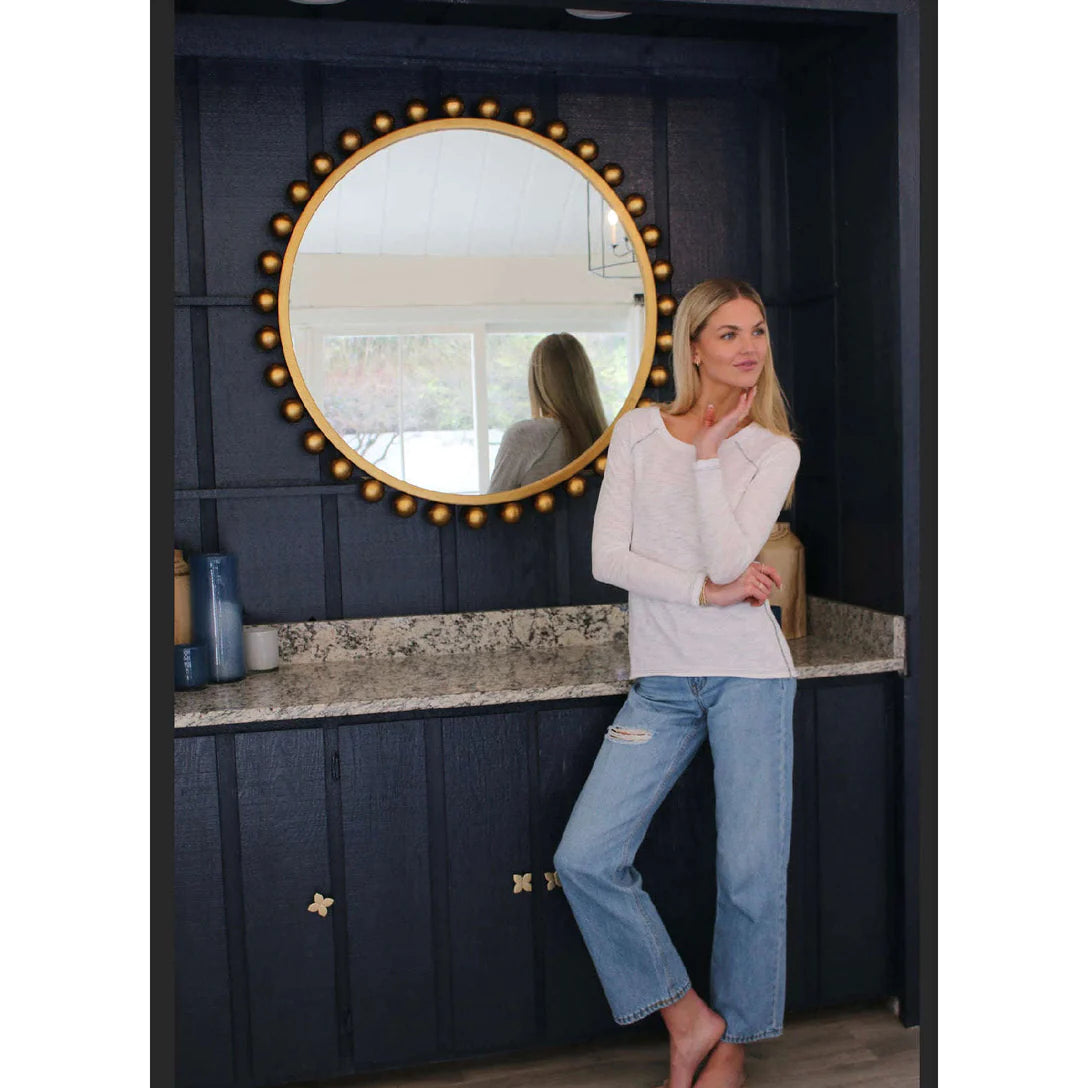 Raglan Long Sleeve Crew Top