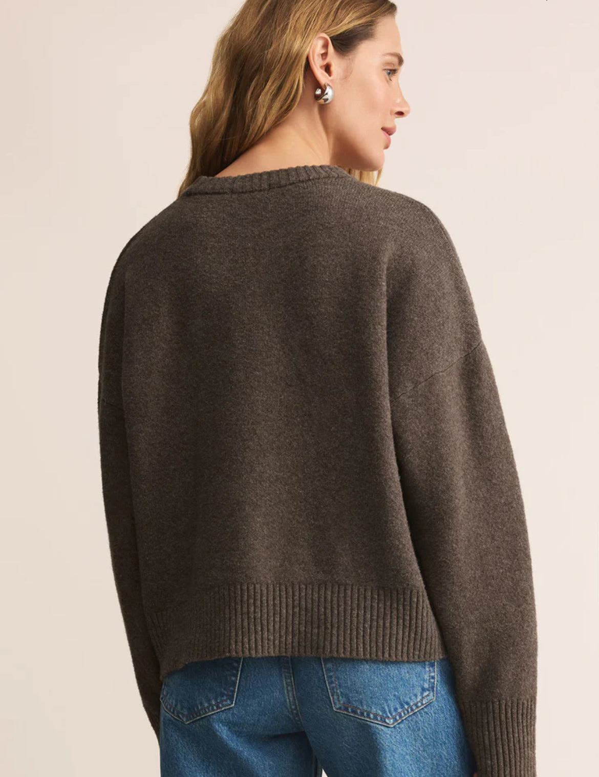 Cirrus Cozy Sweater - Burnt Ash Heather