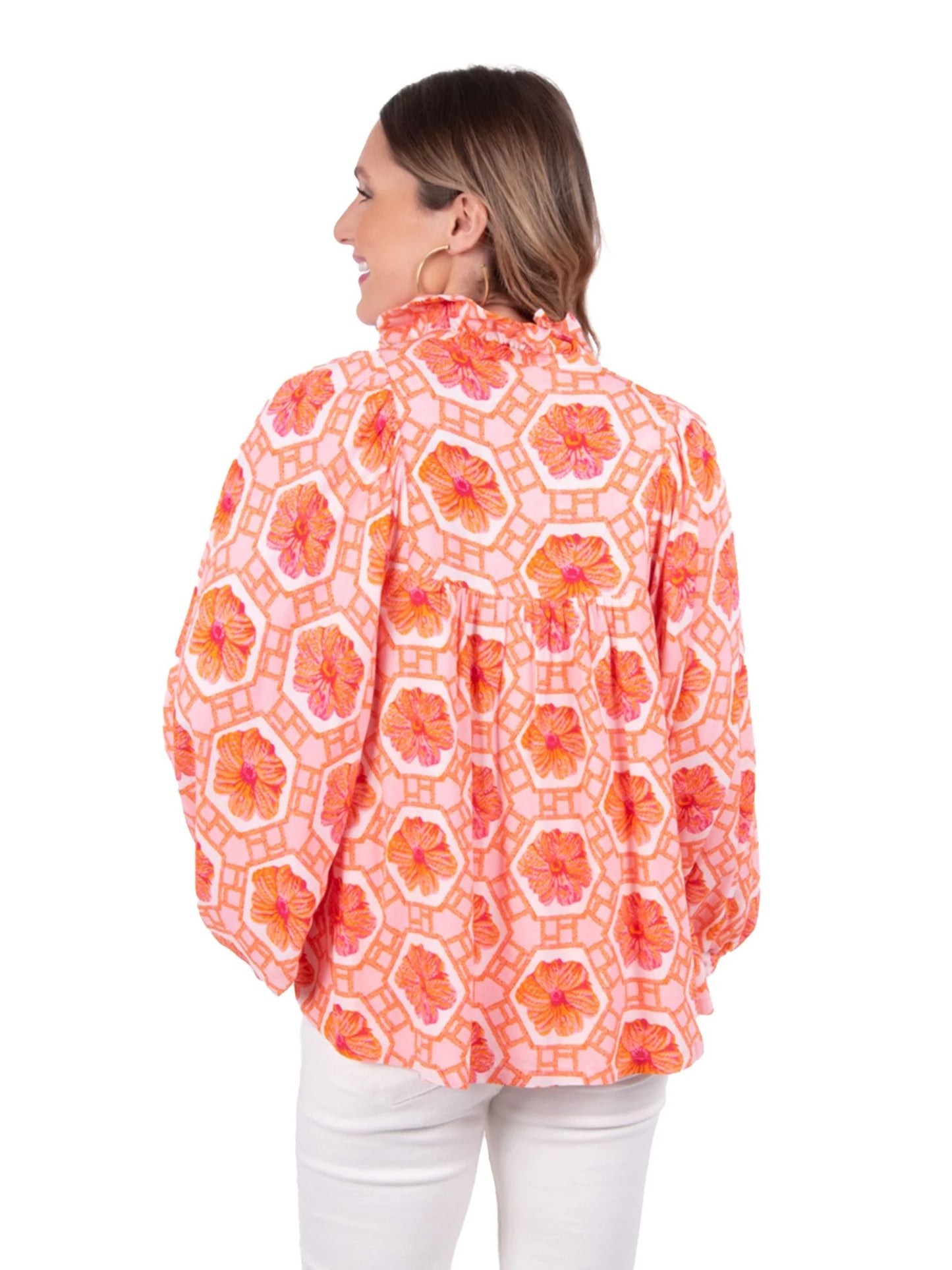 Stella Top - Floral Crochet