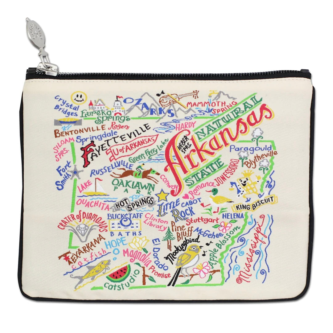 Arkansas Zip Pouch