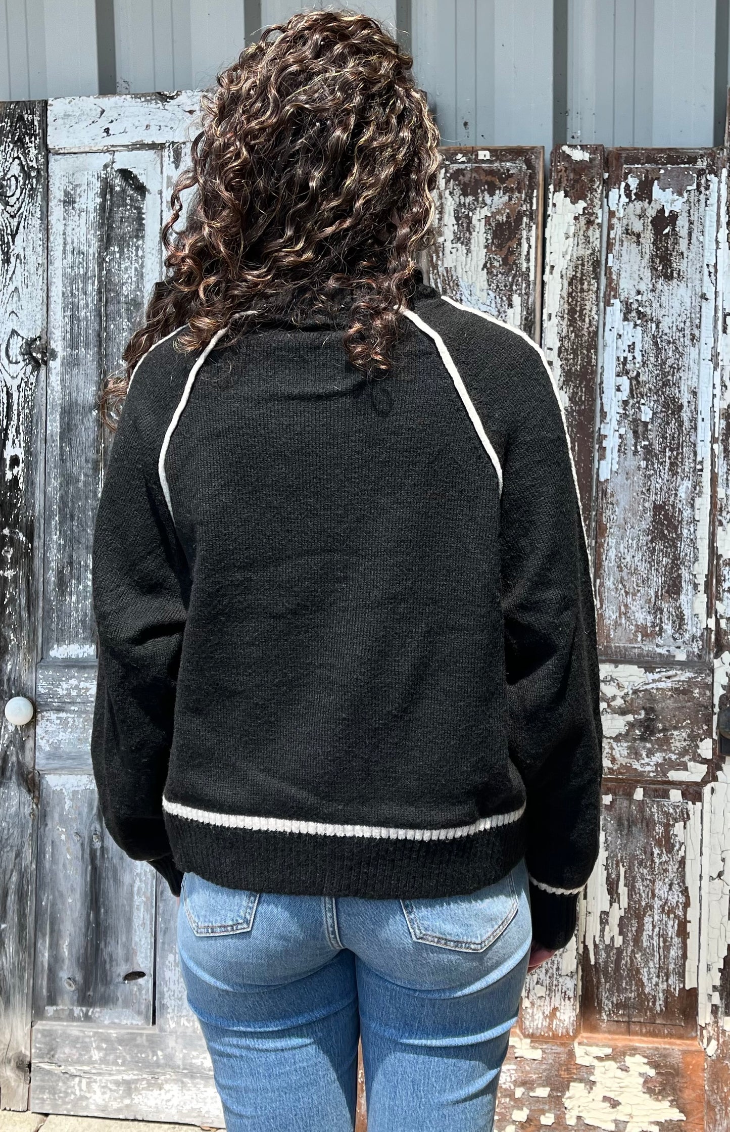 Alps Half Zip Sweater