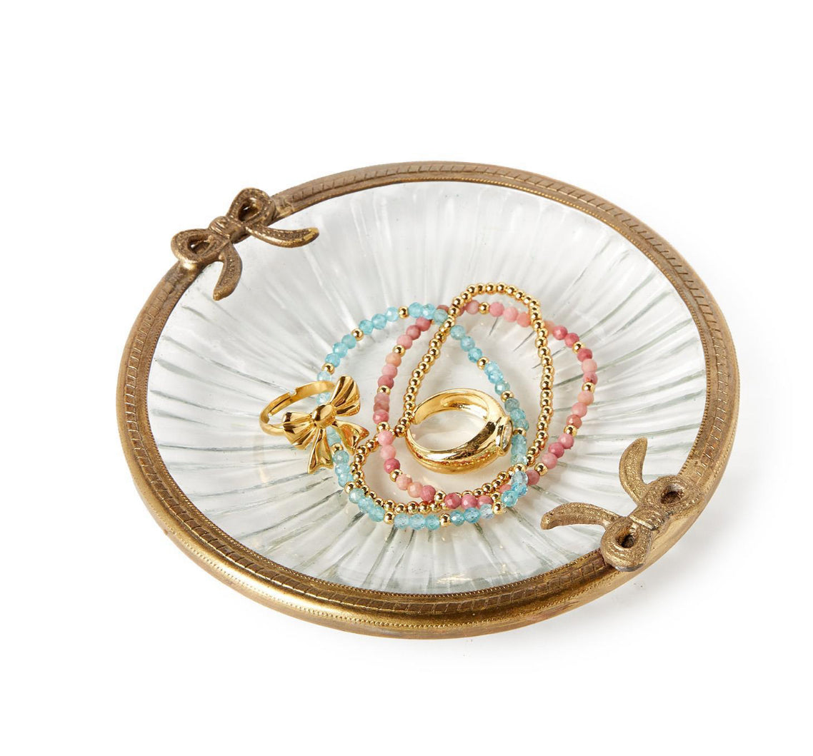 Trinket Tray with Bow Detail