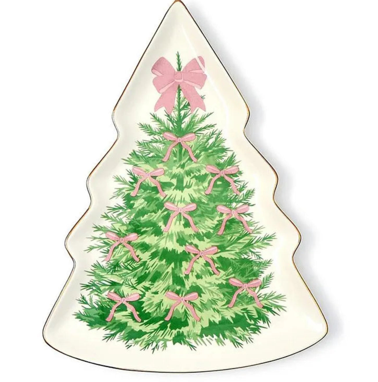 Bow-tiful Tree Plates