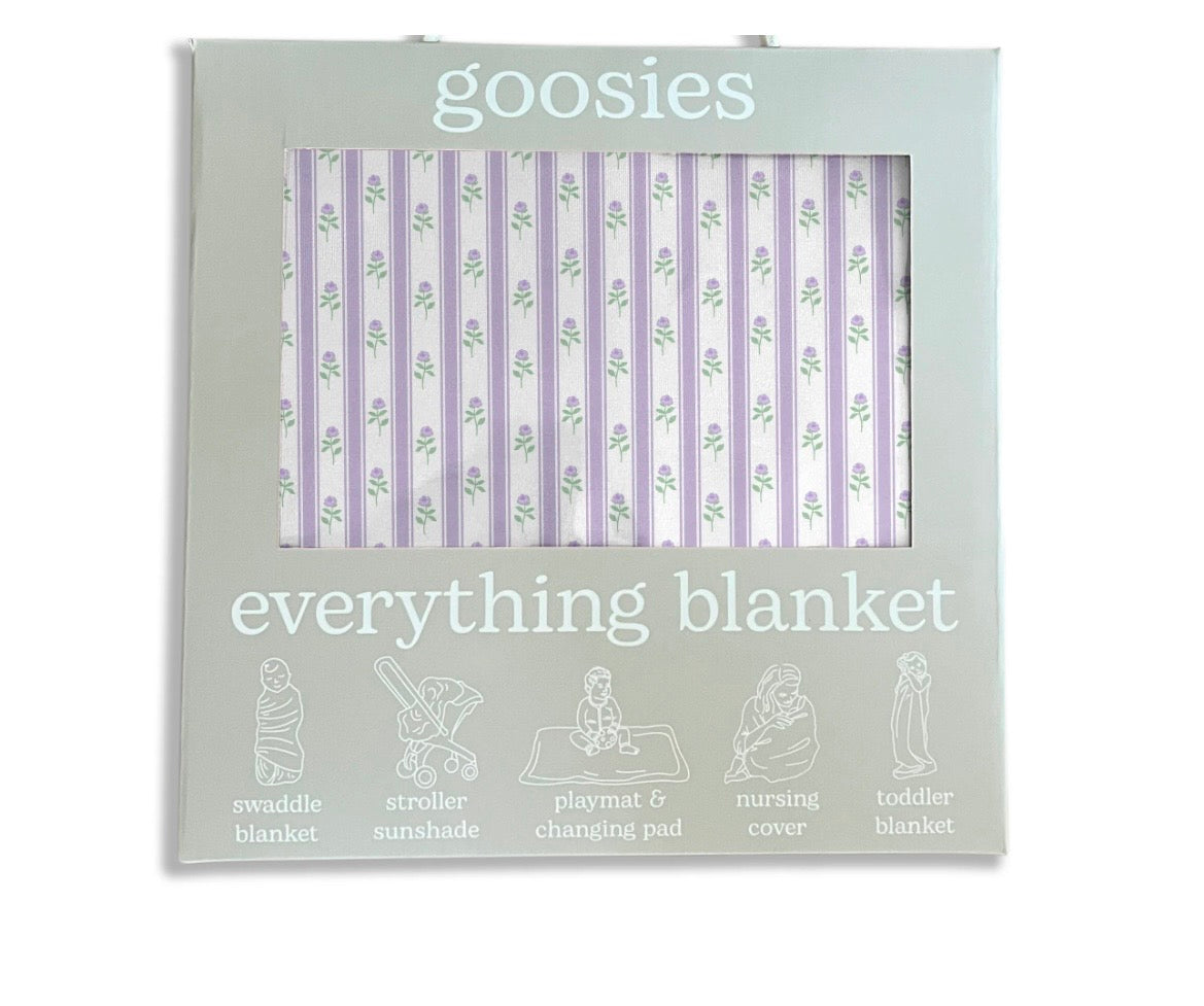 Everything Blanket Lilac Ribbons