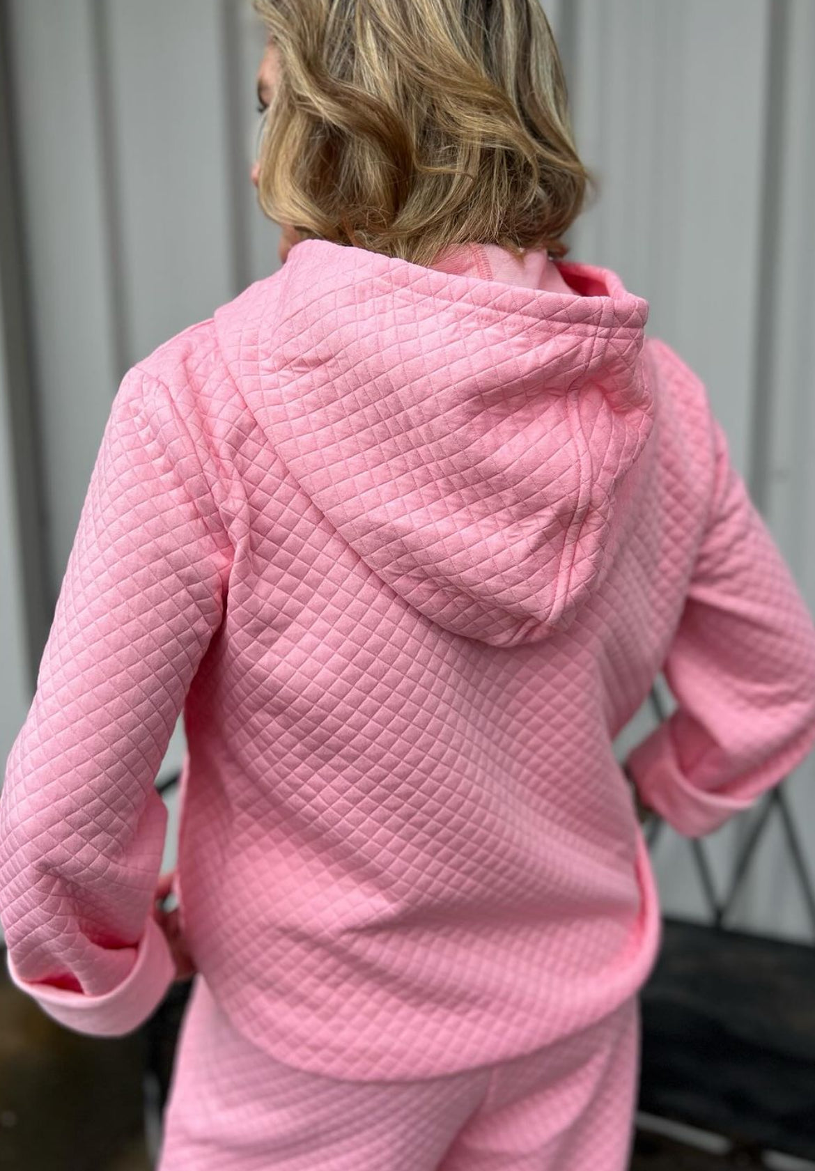 Hooded Quilted Set