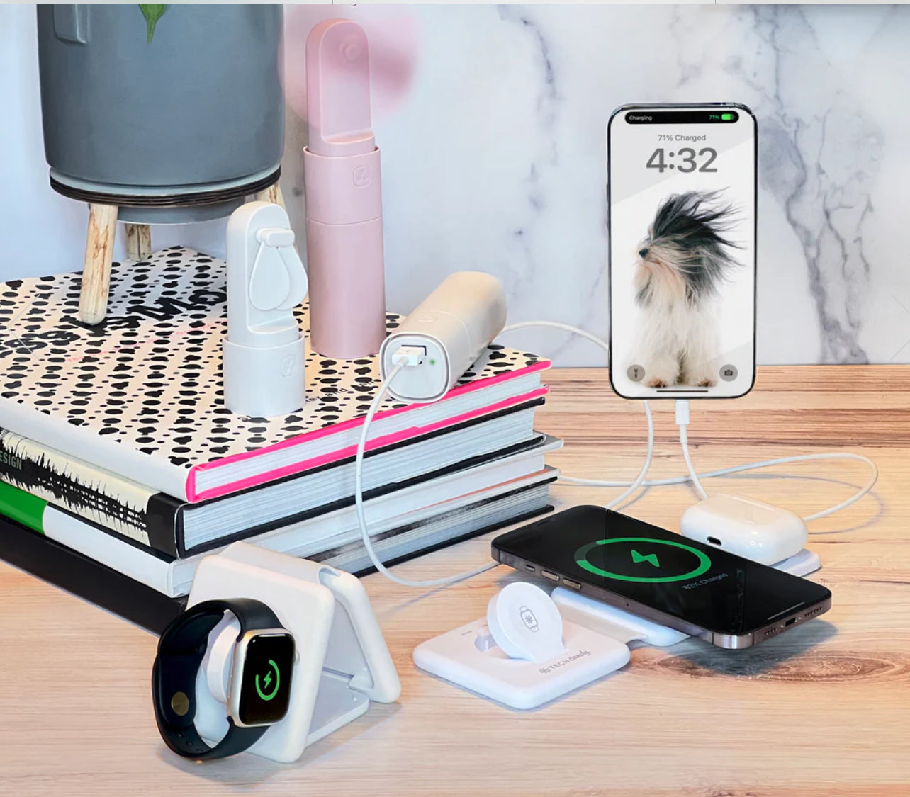 EASY BREEZY PORTABLE FAN + POWER BANK