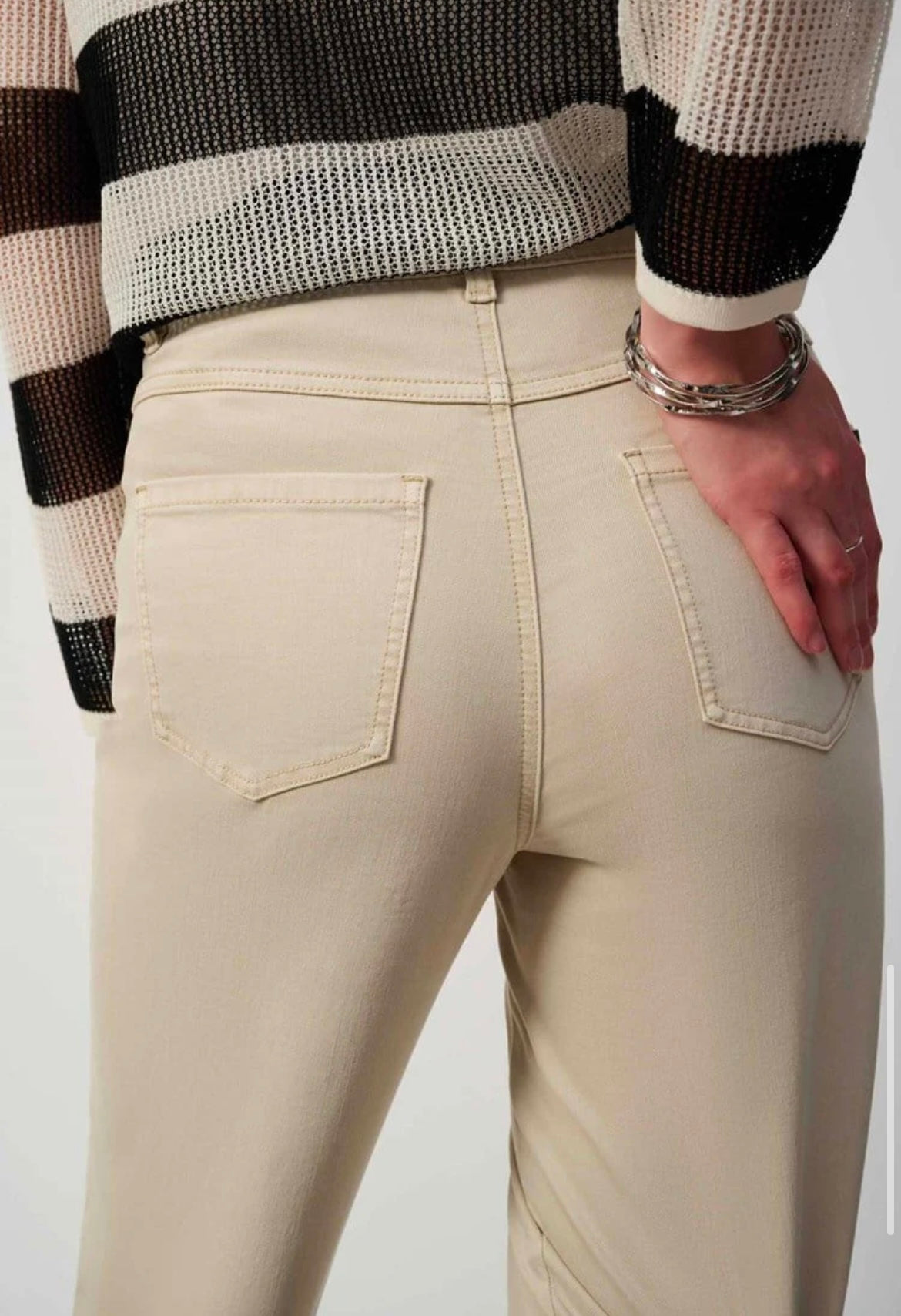 Joseph Ribkoff Culotte with Embellishment Front Seam