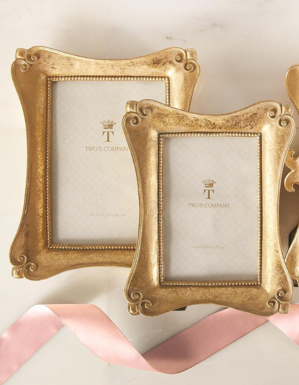 Gold Leaf Photo Frame