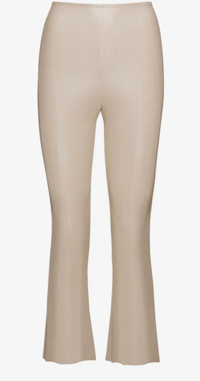 Commando Faux Leather Cropped Flare