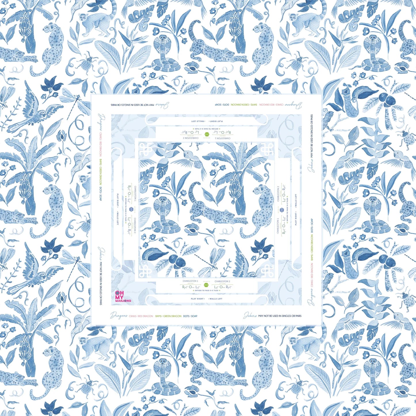 Mahjong Tablecloth