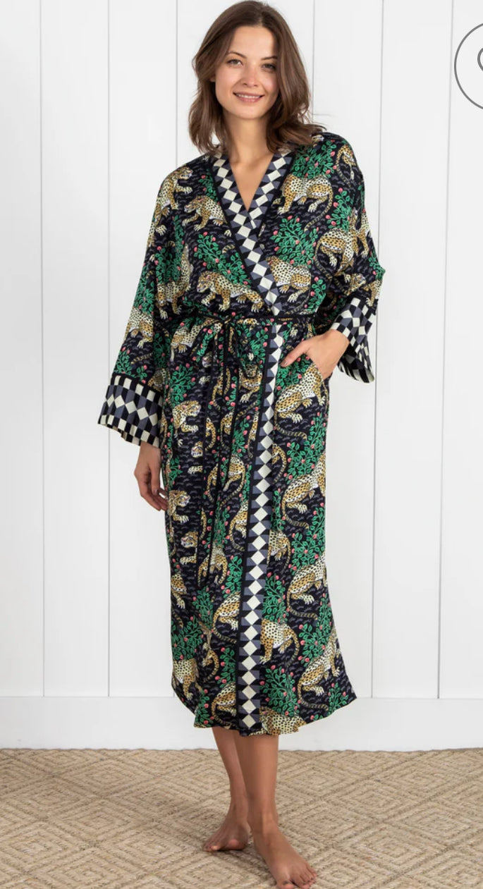 Eco Satin Robe-Bagheera