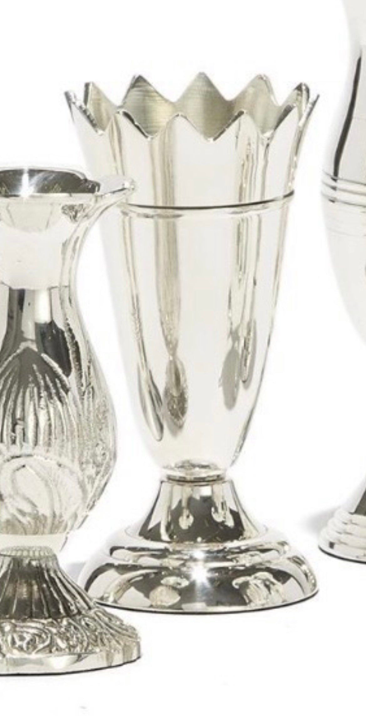 Silver Bud Vase