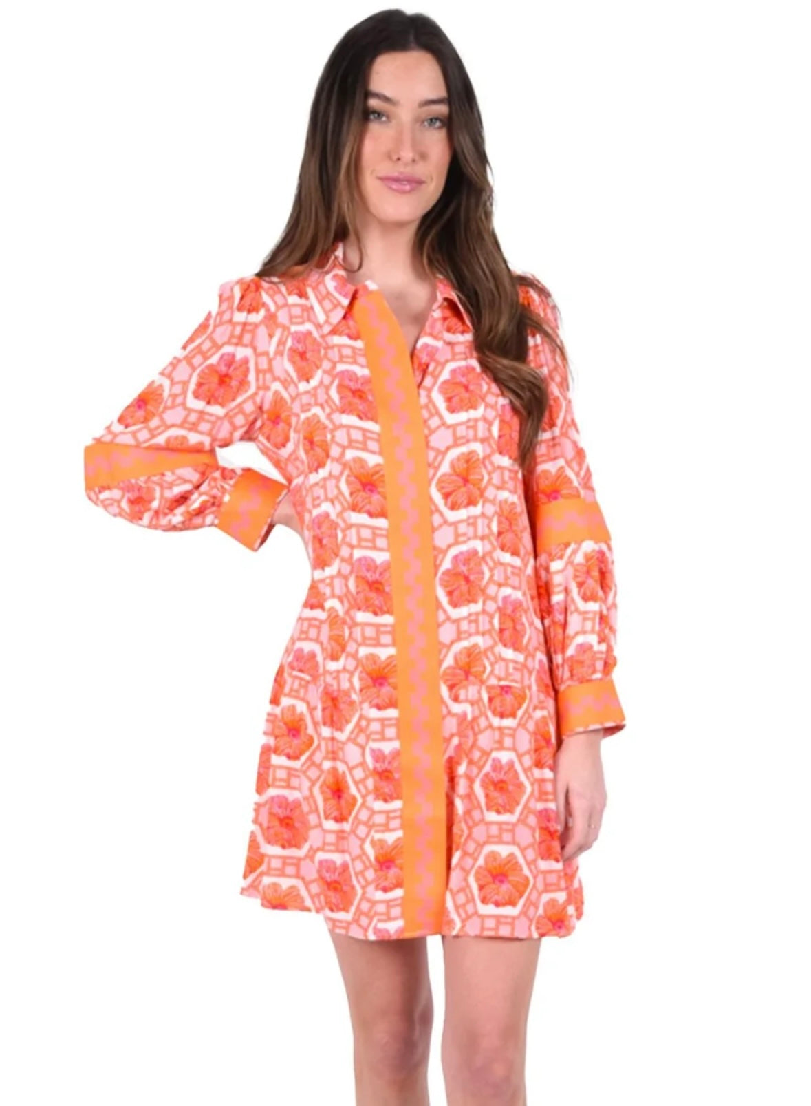 Delaney Dress - Floral Crochet