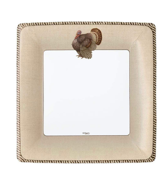 Thomas T. Byrd Square Paper Dinner Plates