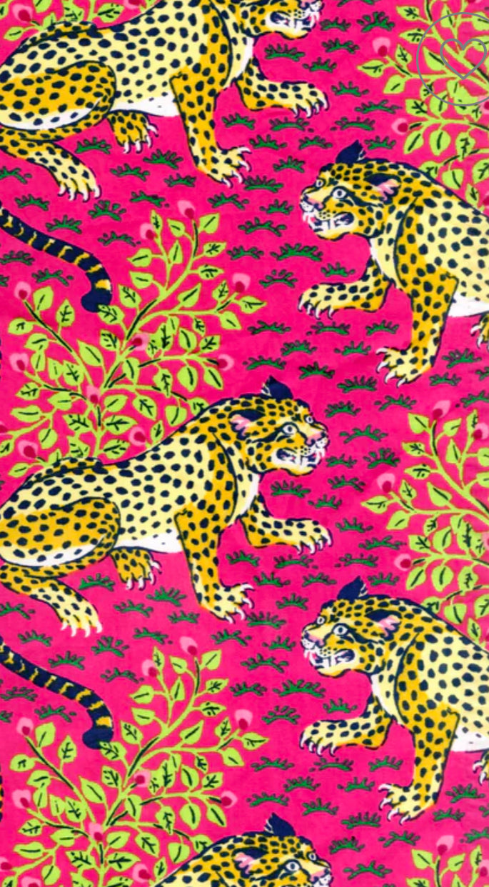 Sleep Shirt-Bagheera Hot Pink