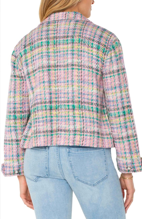 Button Front Boxy Shacket