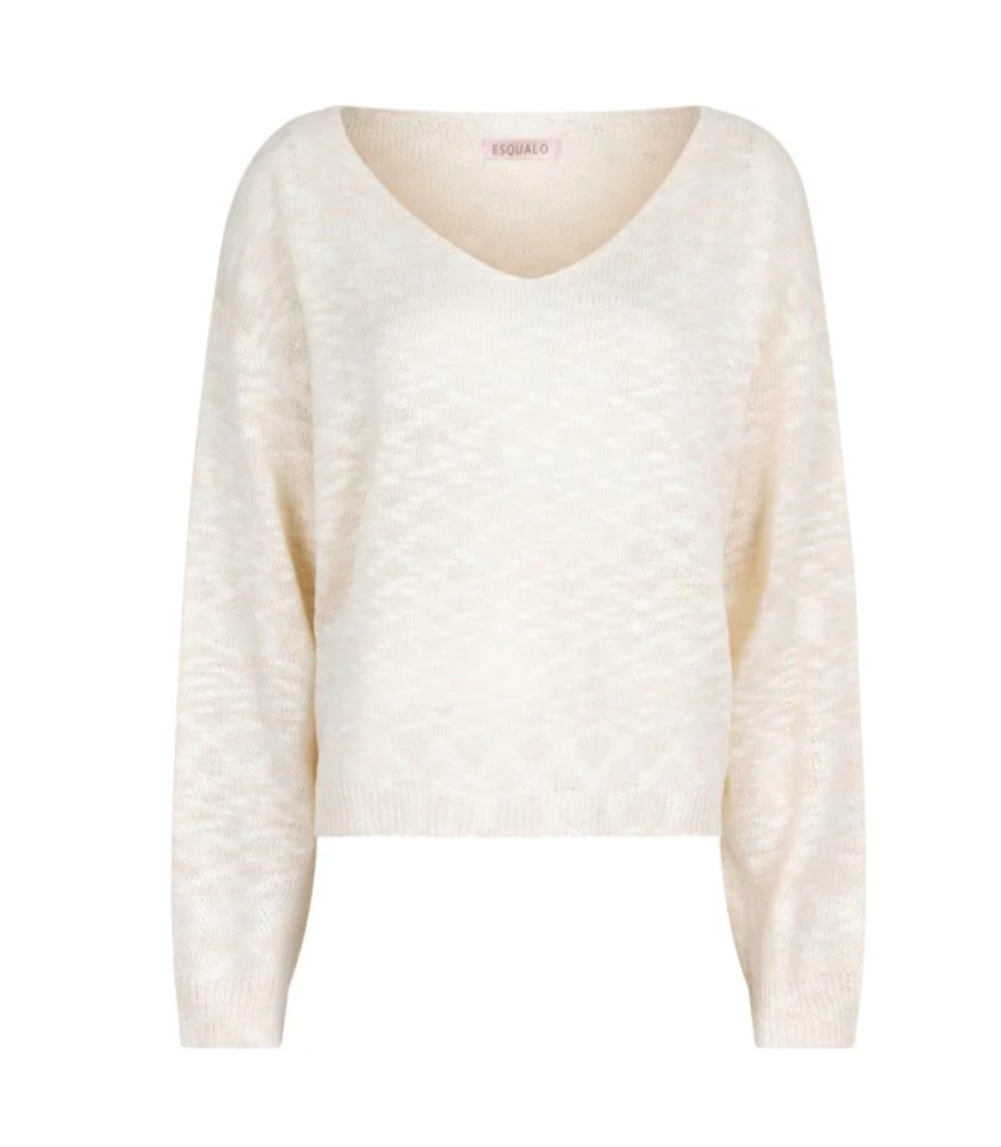 Ombre Boxy Slub Sweater