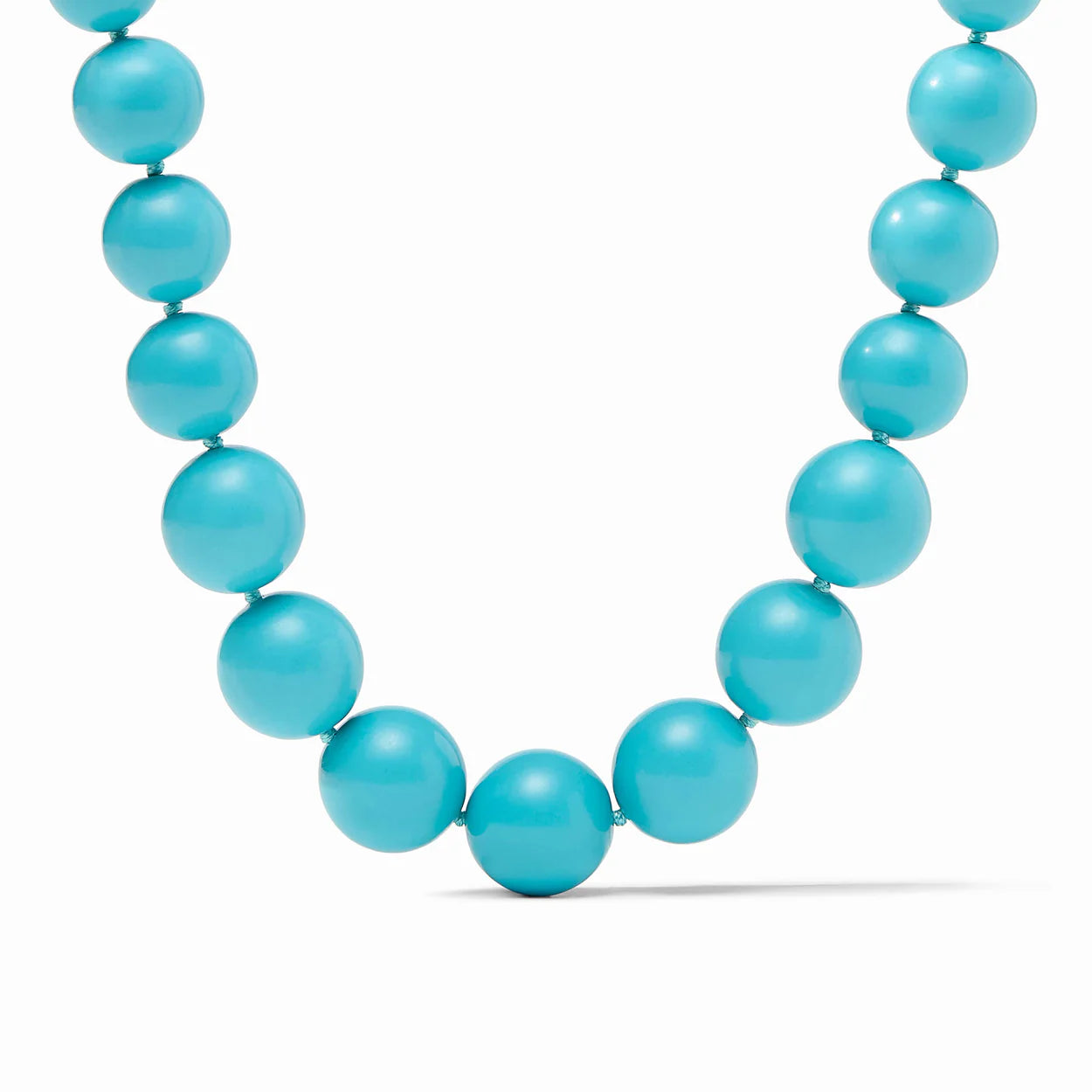 Bonbon Statement Necklace-Gold/Turquoise