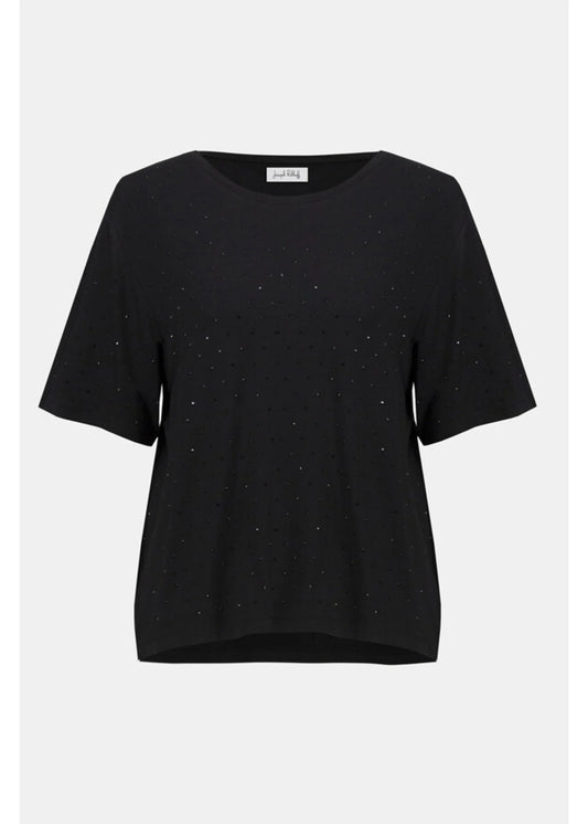 Jewel Embellished Casual Top
