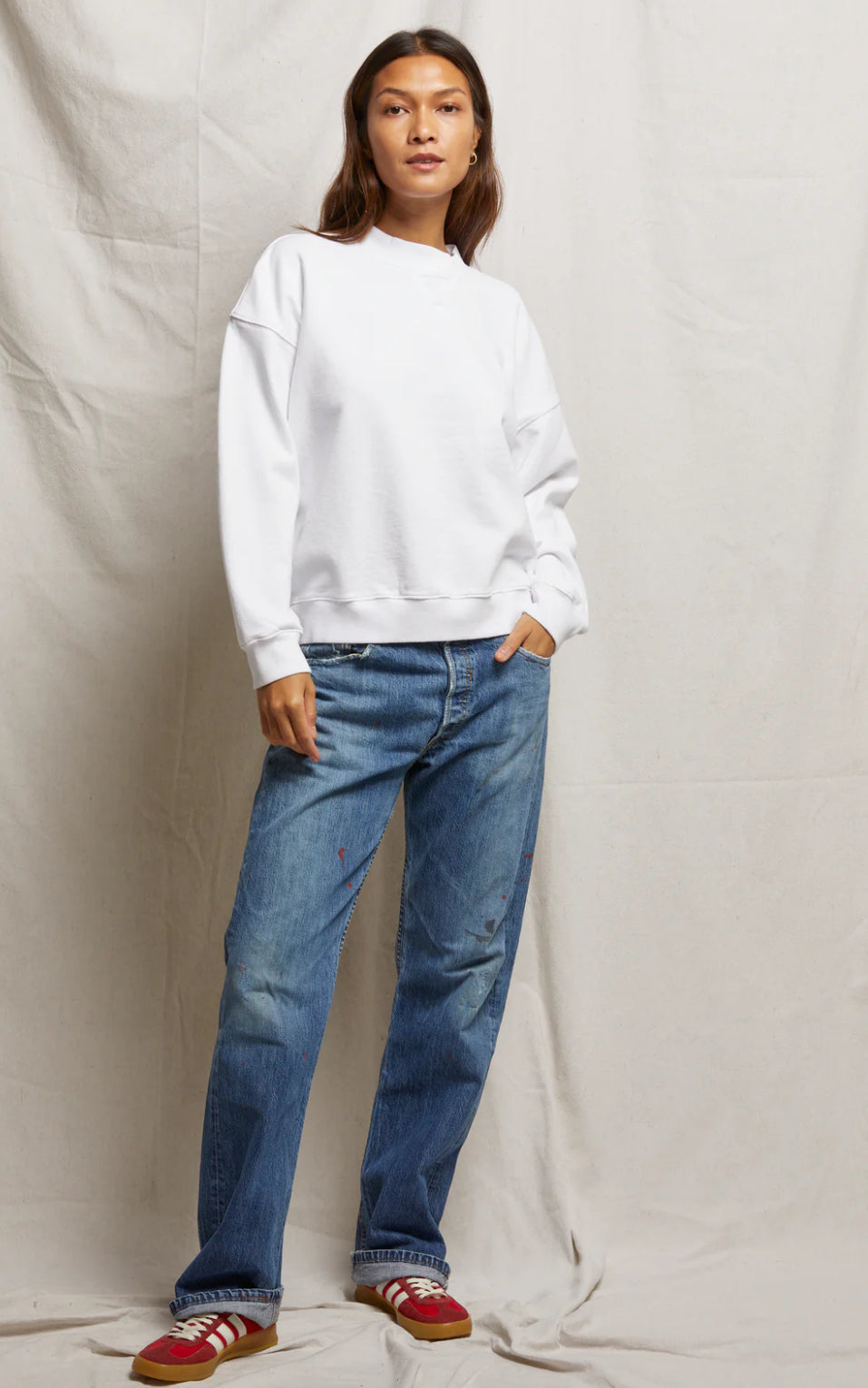 Blake Sweatshirt-White