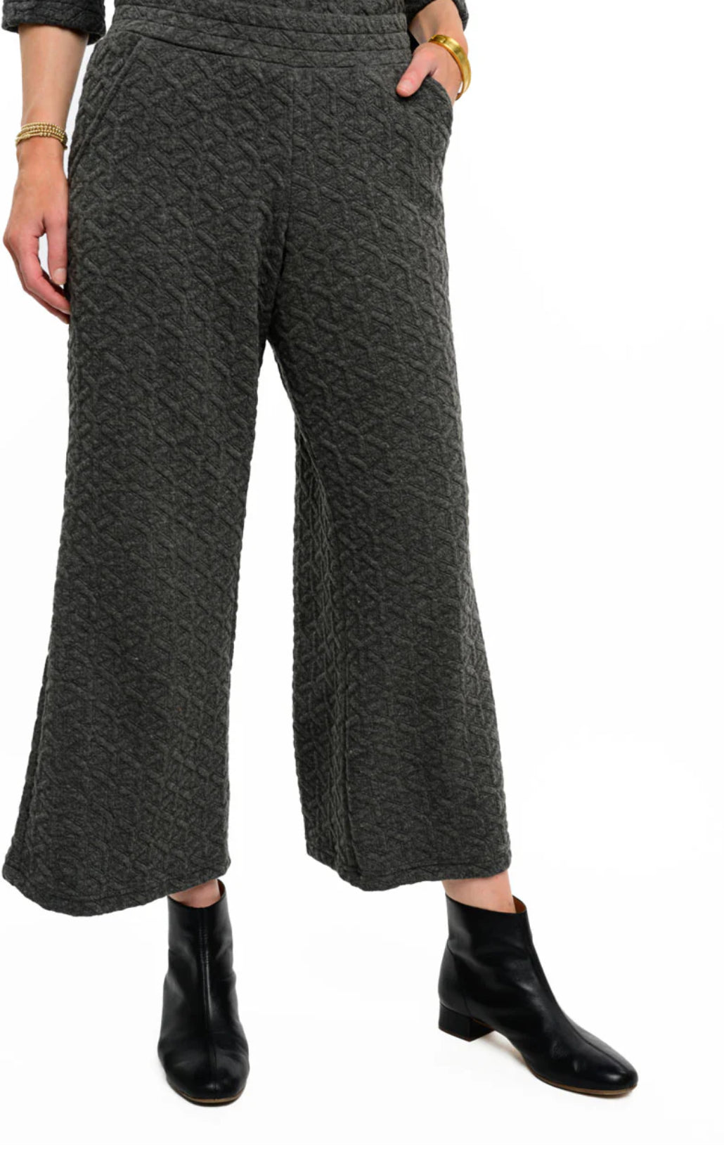 Ivy Jane Quilted Knit Pant