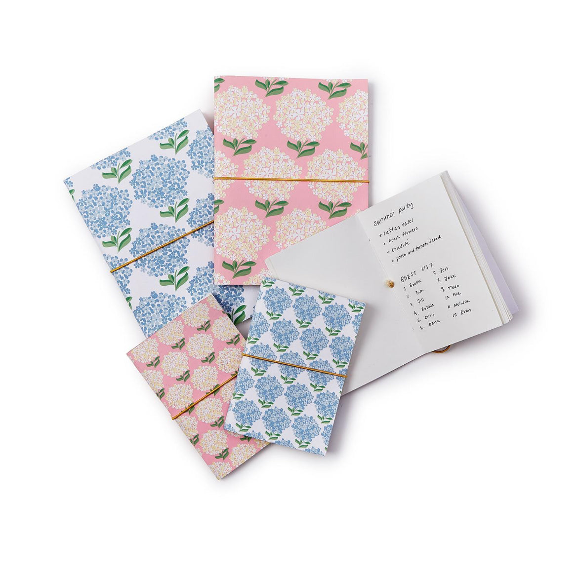 Hydrangea Soft Cover Notebook