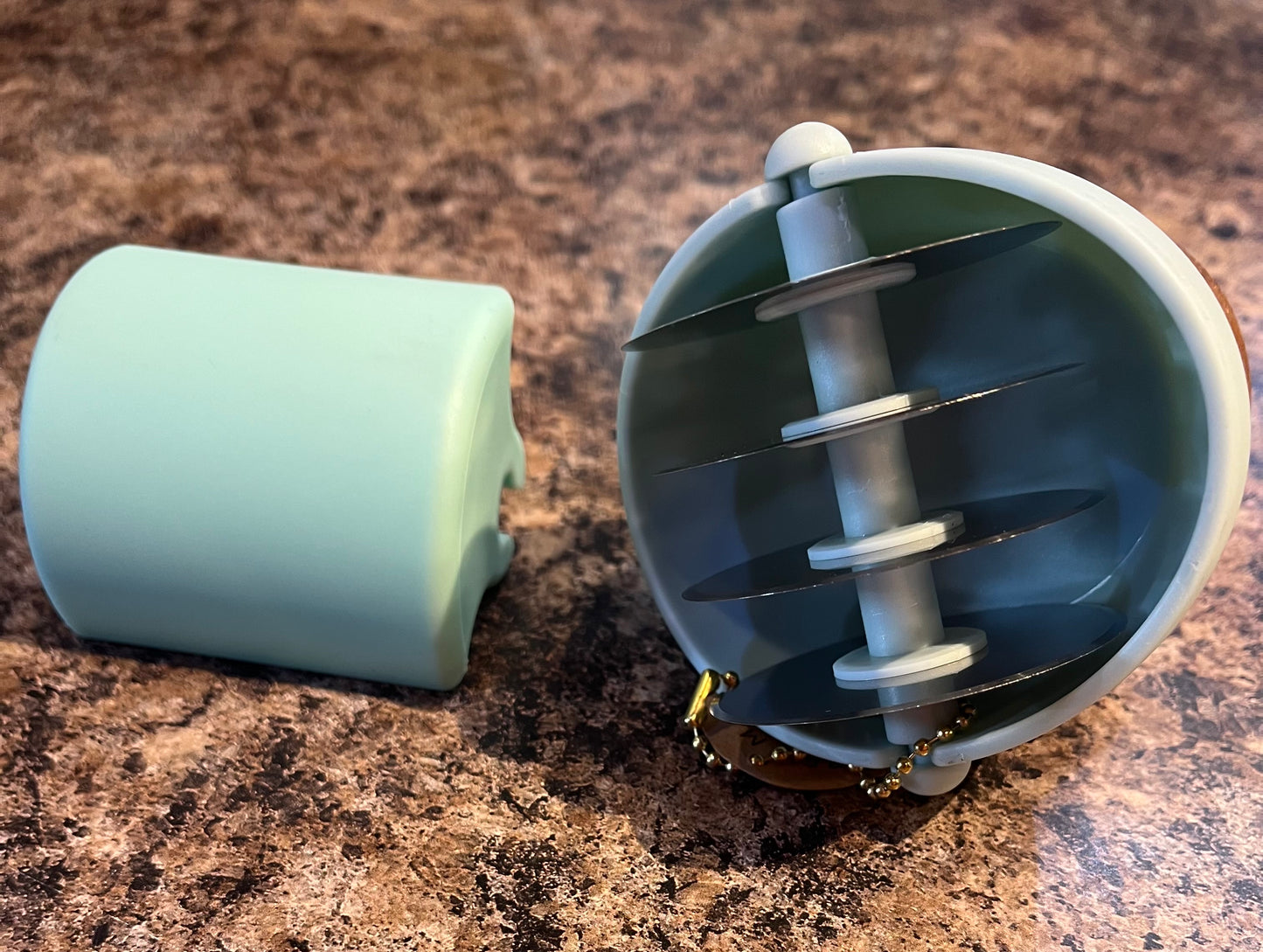 Stainless Steel Plastic Food Chopper with Cover