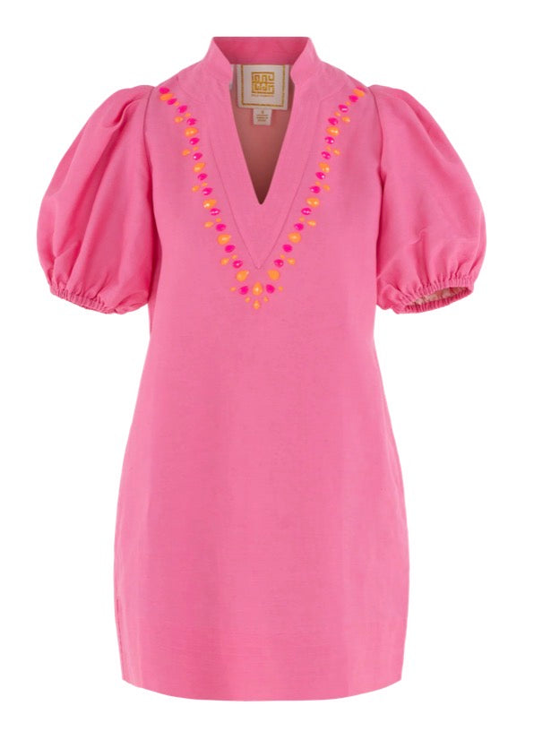 Hampton Mini-Rose Linen