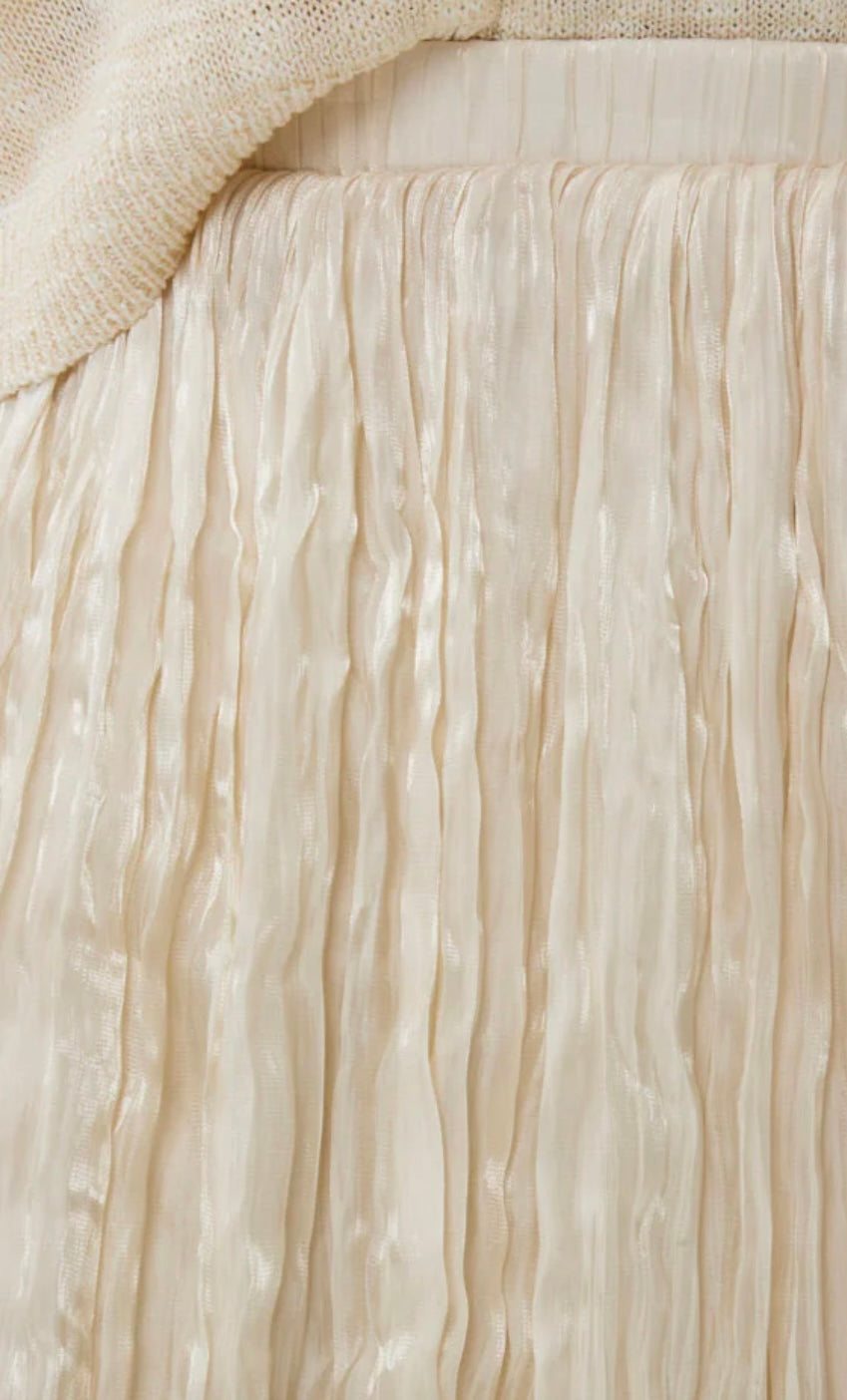 Plisse Skirt