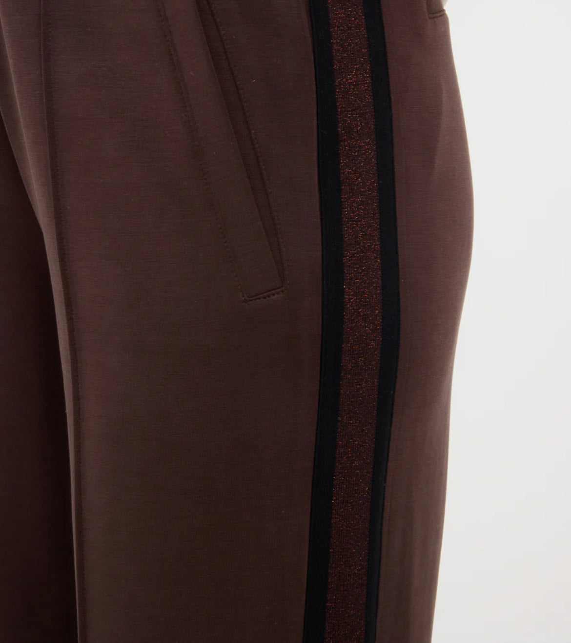 Esqualo Modal Trouser with Stripe
