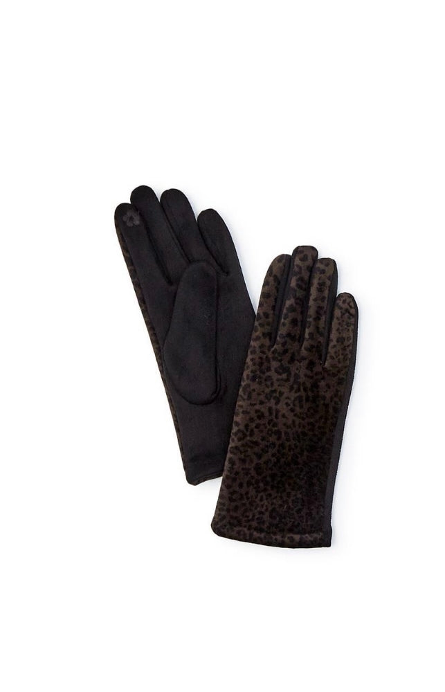 Leopard Print Gloves