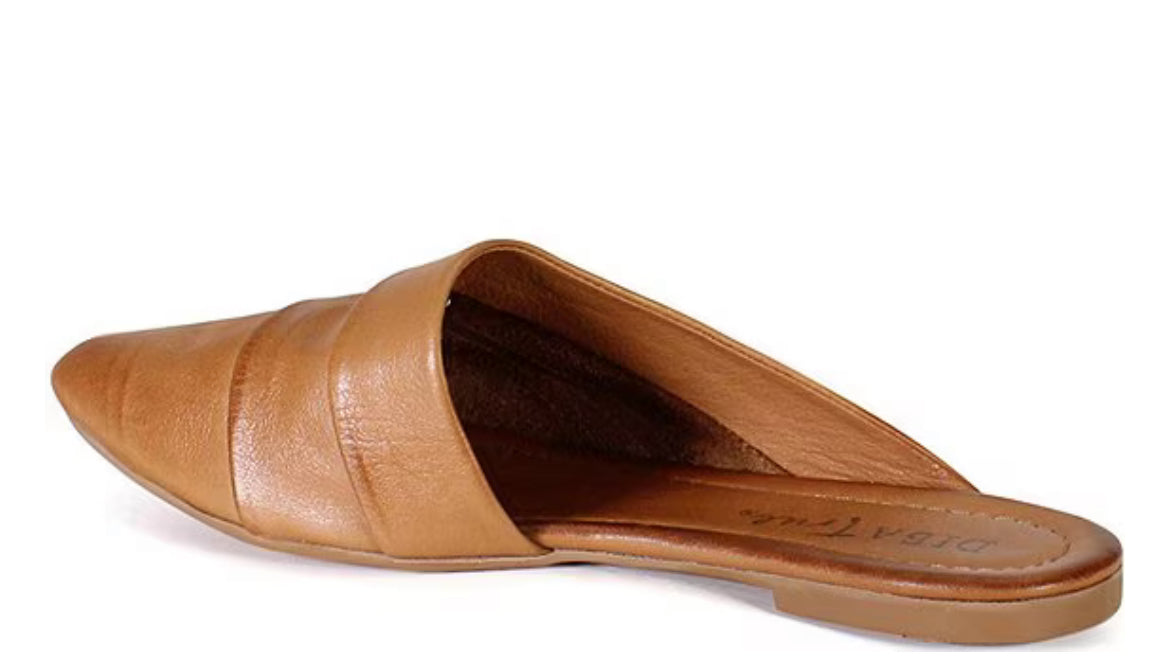 Pierce City Mule-Coconut Leather