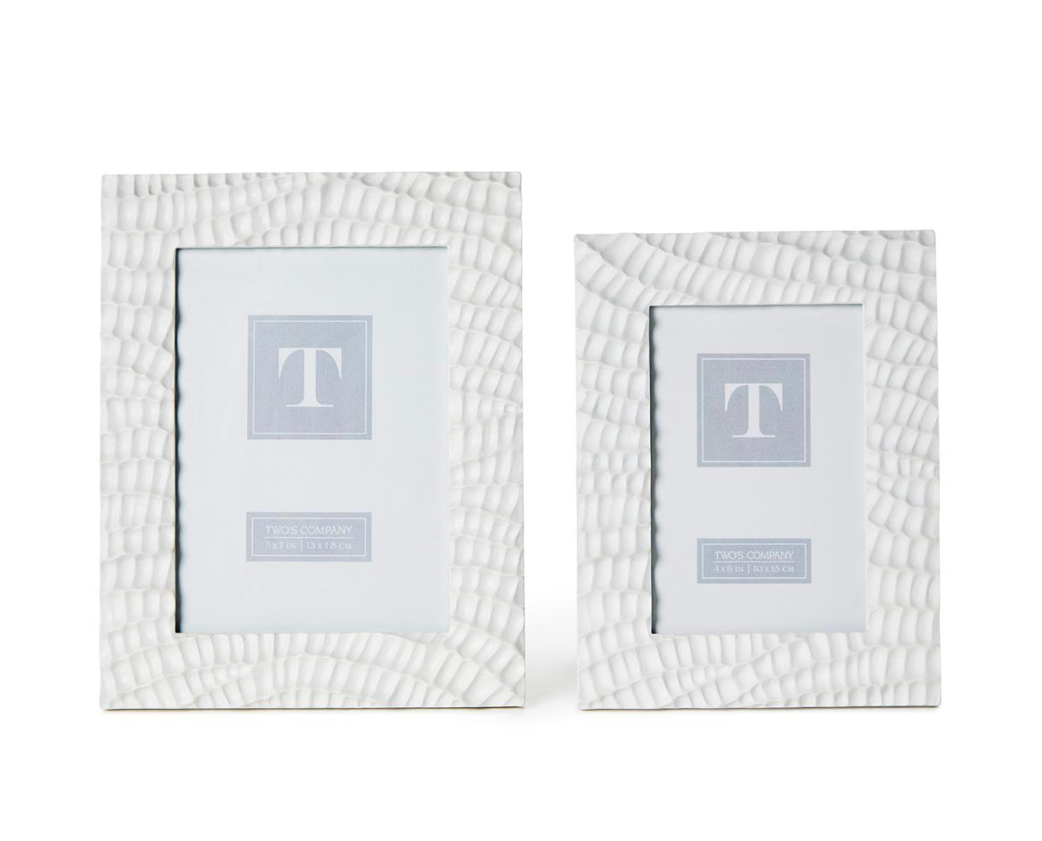 White Coral Reef Photo Frame