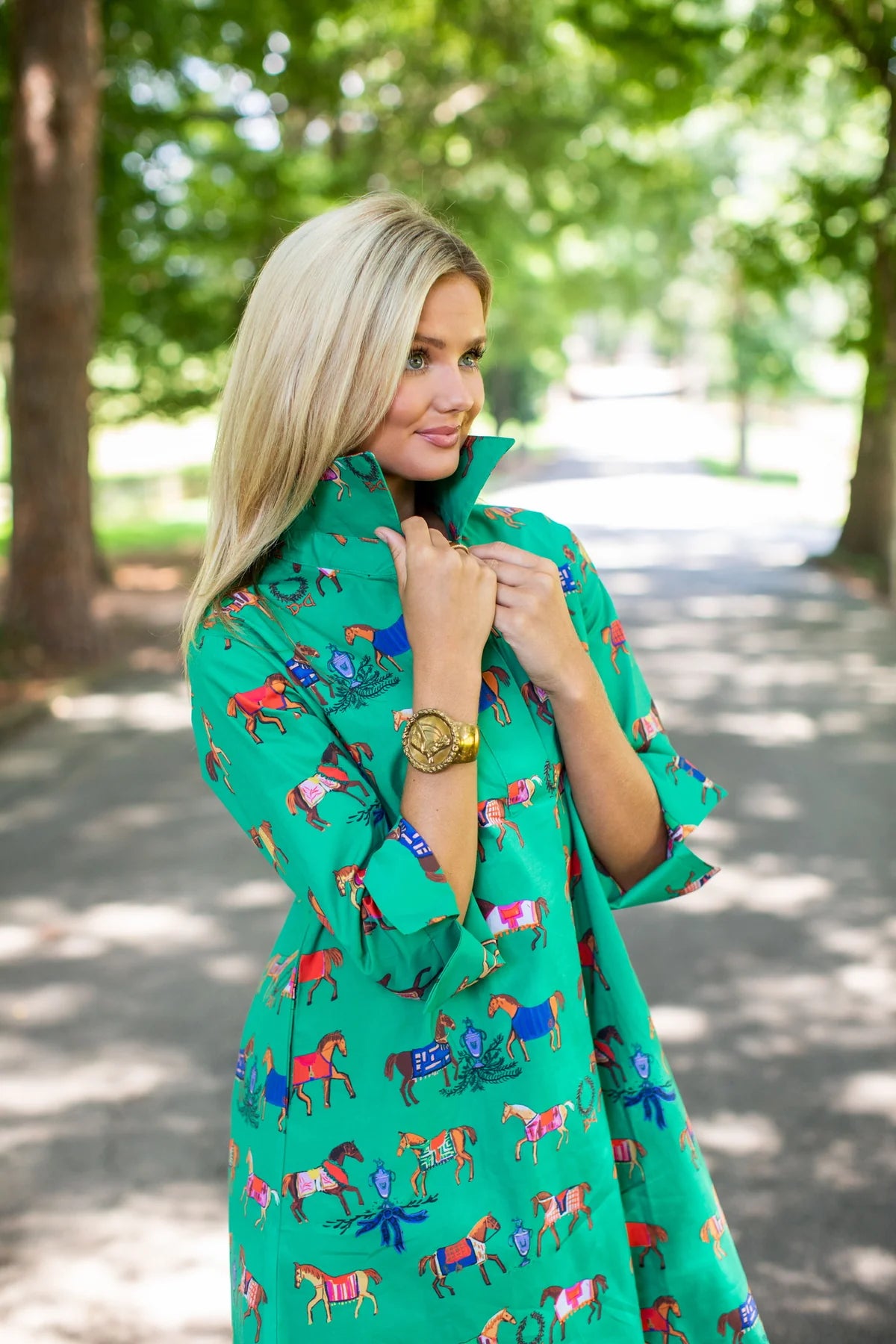 Ruthie Short Shirt Dress-High Horse