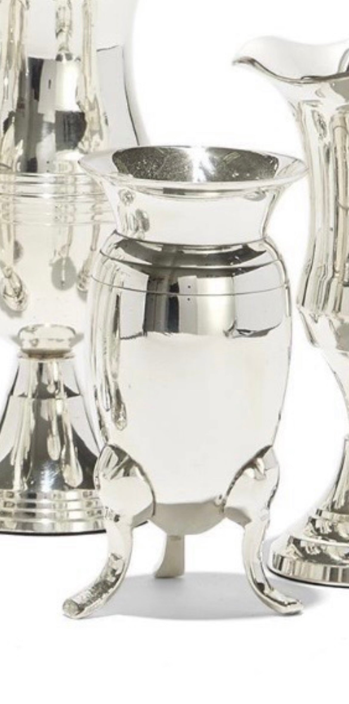 Silver Bud Vase