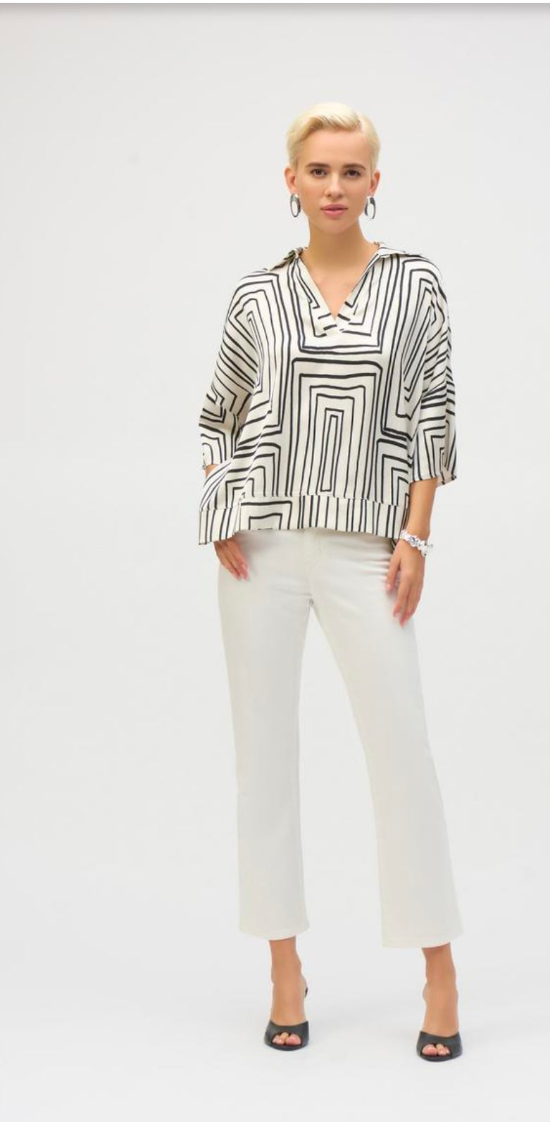 Geometric Boxy Top