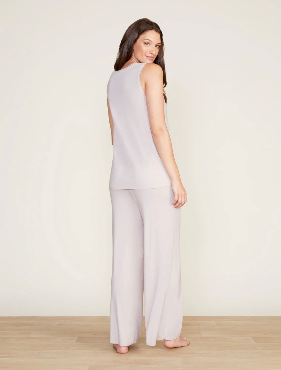 Henley PJ Set - Silver Ice