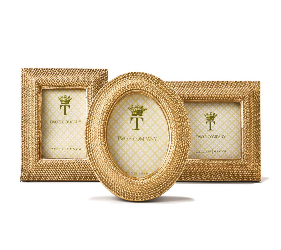Golden Dots Photo Frame -Assorted