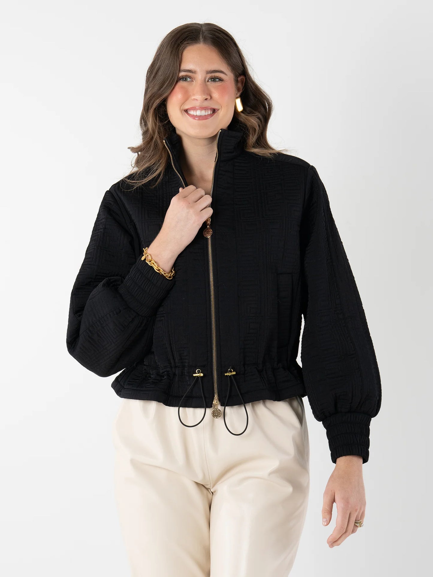 Bailey Bomber-Tap Shoe Black